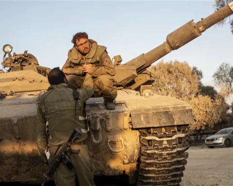Armored incursion into Gaza