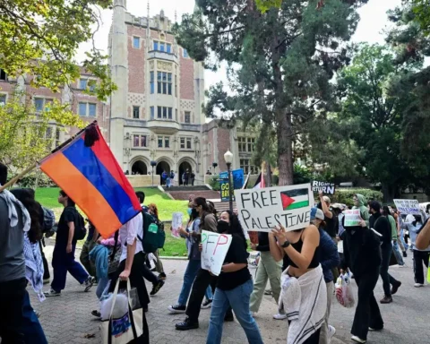 Protests Against Israel Strikes